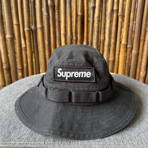 SUPREME Washed Canvas Boonie - Picture 1 of 5